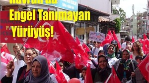 Havran’da Engel Tanımayan Yürüyüş!