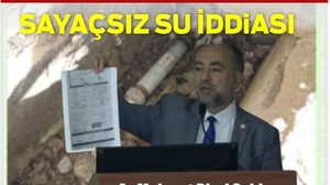 AK Partili Şahin “Sayaçsız Su, İsrail Menşeli Sistem ve 4.8 Milyonluk Fark!”