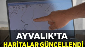 Ayvalık’ta Tek Yön Uygulamasıyla Haritalar Güncellendi
