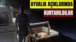Ayvalık Açıklarında Yunan Unsurlarınca Geri İtildiler