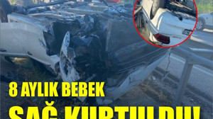 8 Aylık Minik, Metal Yığını Arasından Sağ Çıktı