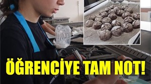 Gazi Mustafa Kemal Turizm MTAL’de Kurabiye Üretimi ile Öğrencilerden Tam Not Aldı