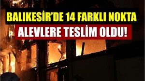 Balıkesir'de Yangın Alarmı: 1 Haftada 14 Ayrı Noktada Alevlerle Mücadele