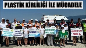 Burhaniye'de Plastik Kirliliğine Karşı Farkındalık
