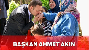 Ahmet Akın ile gaziler ve şehit aileleri yalnız değil