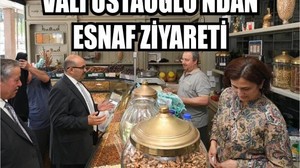 Vali İsmail Ustaoğlu’ndan Bayram Öncesi Esnaf Ziyareti