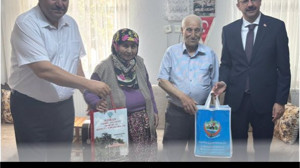 Havran Protokolünden Şehit Ailelerine ve Gaziye Bayram Ziyareti