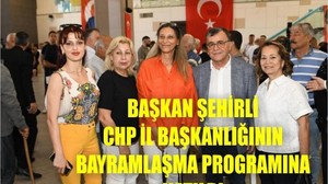 Başkan Hakan Şehirli, CHP Bayramlaşma Programında Partililerle Buluştu