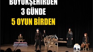 10’un Yerel Tiyatro Günleri’ne sanatseverlerden yoğun ilgi