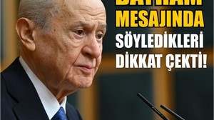 Bahçeli'den Mesaj: “Terörsüz Türkiye, Ebedi Bayramımız”