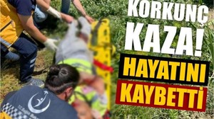 Tütünlük Yol Ayrımında Korkunç Kaza!
