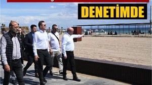 Başkan Akın, halkın plajlarına sahip çıkıyor