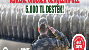 Başkan Akın’dan Askere Gidecek Gençlere 5 Bin TL Destek