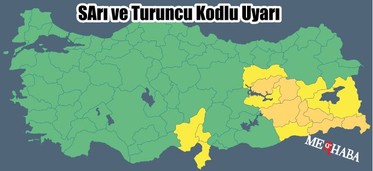 Meteoroloji’den Renkli Uyarı