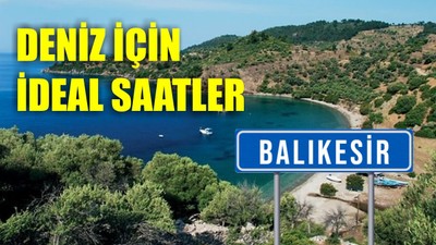 Balıkesir’de Deniz İçin En Uygun Saatler