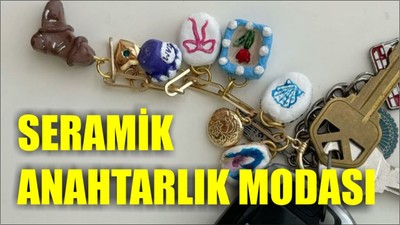 Balıkesir’de Seramik Anahtarlık Modası
