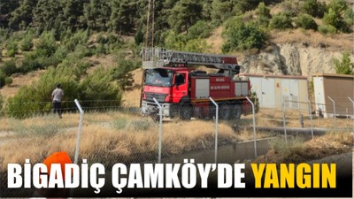 Bigadiç Çamköy'de Orman Yangını! Müdahale Sürüyor