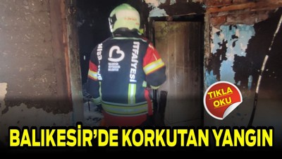 Hamambaşı Mahallesi’nde Korkutan Ev Yangını