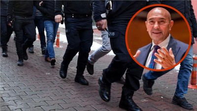 İzmir’de Tunç soyer dahil 157 kişi gözaltında