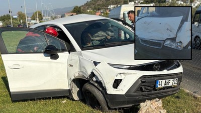Edremit Avcılar Kavşağında Otomobil ile Minibüs Çarpıştı:1 Yaralı