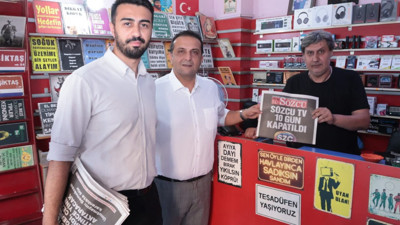 CHP Edremit’ten Sözcü TV’ye Destek Mesajı