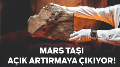 Mars Taşı Açık Artırmaya Çıkıyor!