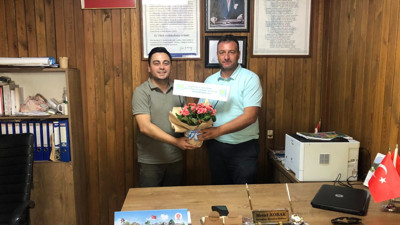 İYİ Parti Karesi İlçe Yönetimi, Yeni Muhtara Başarılar Diledi