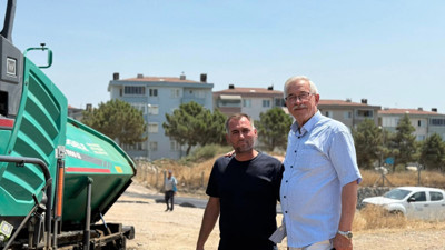 Erdek Atatürk Mahallesi Atlas Caddesi Asfalta Kavuştu