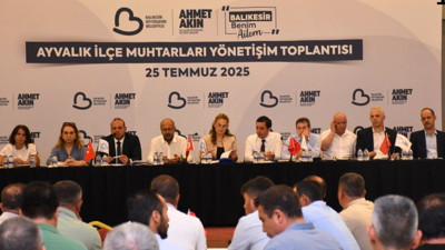 Ayvalık’ta Muhtarlar Söz Aldı, Talepler Masaya Yatırıldı