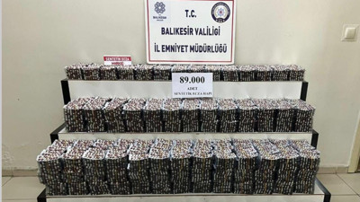 Burhaniye’de Şok Operasyon 89 Bin Hap Ele Geçirildi!