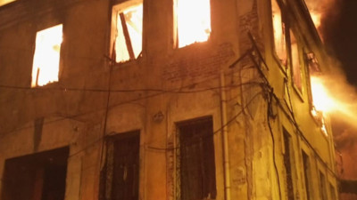 Edremit’te Tarih Alevlere Teslim Oldu