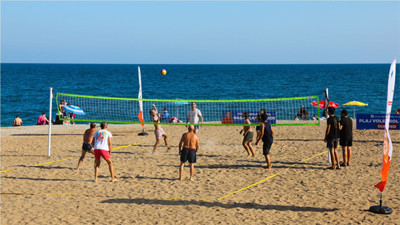Plaj Voleybolu Halk Turnuvası Başlıyor