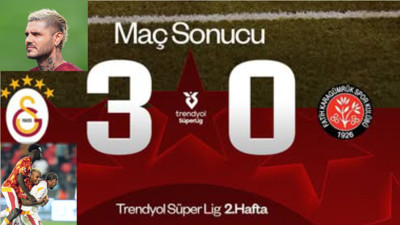 Galatasaray Karagümrük’ü 3-0’la Geçti | Icardi: “Bu Daha Başlangıç”