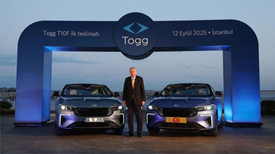 Cumhurbaşkanı Erdoğan Togg T10F ile Test Sürüşünde