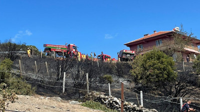 Karesi Yaylacık’ta Arazi Yangınına 6 Araçla Müdahale