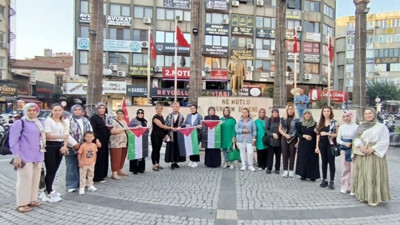 Edremit AK Parti'den Filistin’e Destek