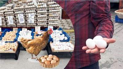 Balıkesir'de Pazarda Satılan Yumurtalar Doğal mı?