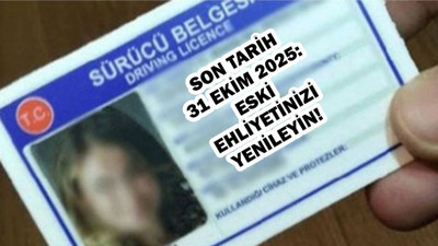 Eski Tip Sürücü Belgeleri İçin Son Tarih 31 Ekim 2025