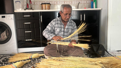 Balıkesir’de Süpürgeyi Rüyasında Bile Ören Usta