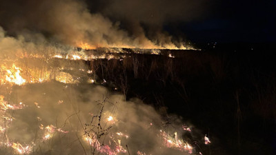 Susurluk Ümiteli’de Arazi Yangını: İşte Yangının Detayları