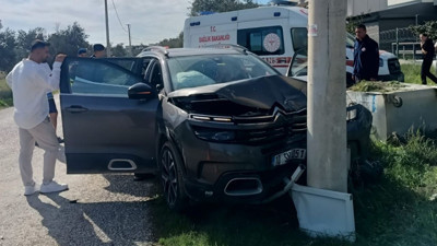 Gömeç’te Yaralamalı Kaza