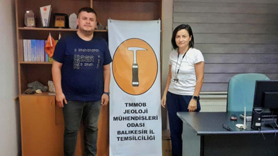 TMMOB Jeoloji Mühendisleri Odası Balıkesir Temsilciliğinde Görev Değişimi