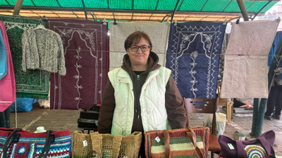 Balıkesirli Kadın Kağıt İple Tasarladı, Amerika’ya Gönderdi