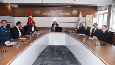 Balıkesir’de Mesleki Eğitim Planı Toplantısı