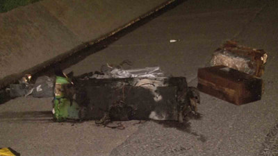 Kuzey Marmara’da Lastik Yangını Aracı Sardı