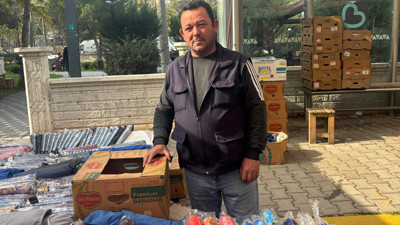 Balıkesir'de Yağmurla Gelen Şemsiye Bereketi