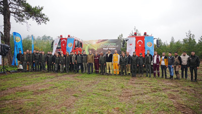 Sındırgı’da Fidanlar Toprakla Buluştu