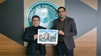 Değişim Programı Akademisyeninden Rektör Oğurlu’ya Ziyaret