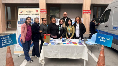 Balıkesir Devlet Hastanesi’nden Diyabet Farkındalık Etkinliği