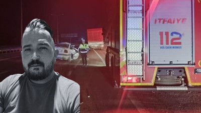 Tıra Arkadan Çarpan Otomobilde Feci Son!